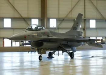 Um F-16 retratado na Holanda  • Piroschka van de Wouw/Reuters