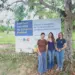 Coordenadora Silvania Souza, supervisora local, Diuliani Menezes e a coordenadora adjunta Lidiane Garcia - Foto: Cedida