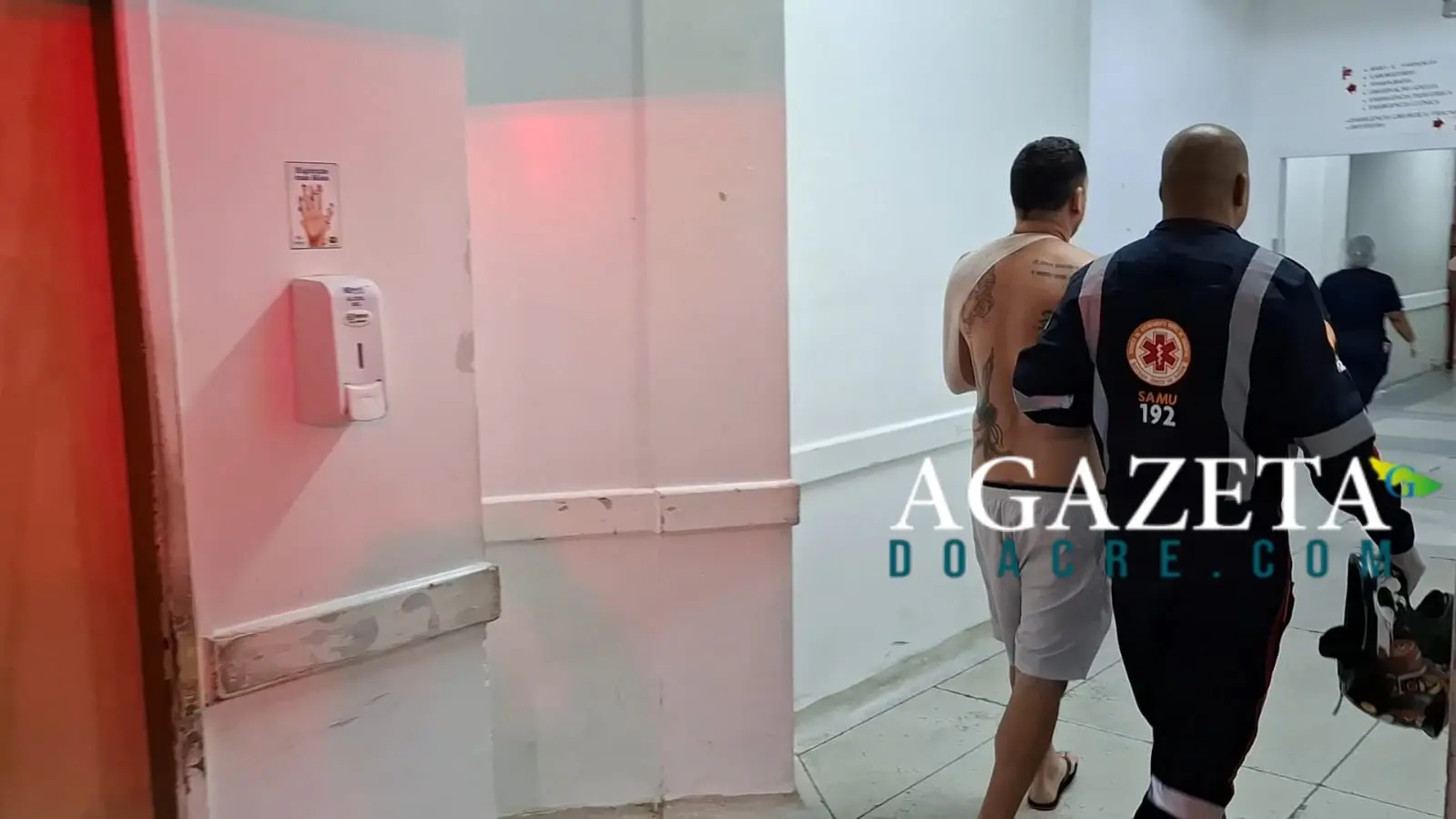 Casal cai de moto e fica ferido no bairro Floresta Sul, em Rio Branco