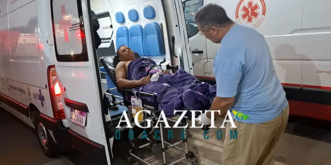 Discussão em jogo de futebol termina com homem baleado no Acre