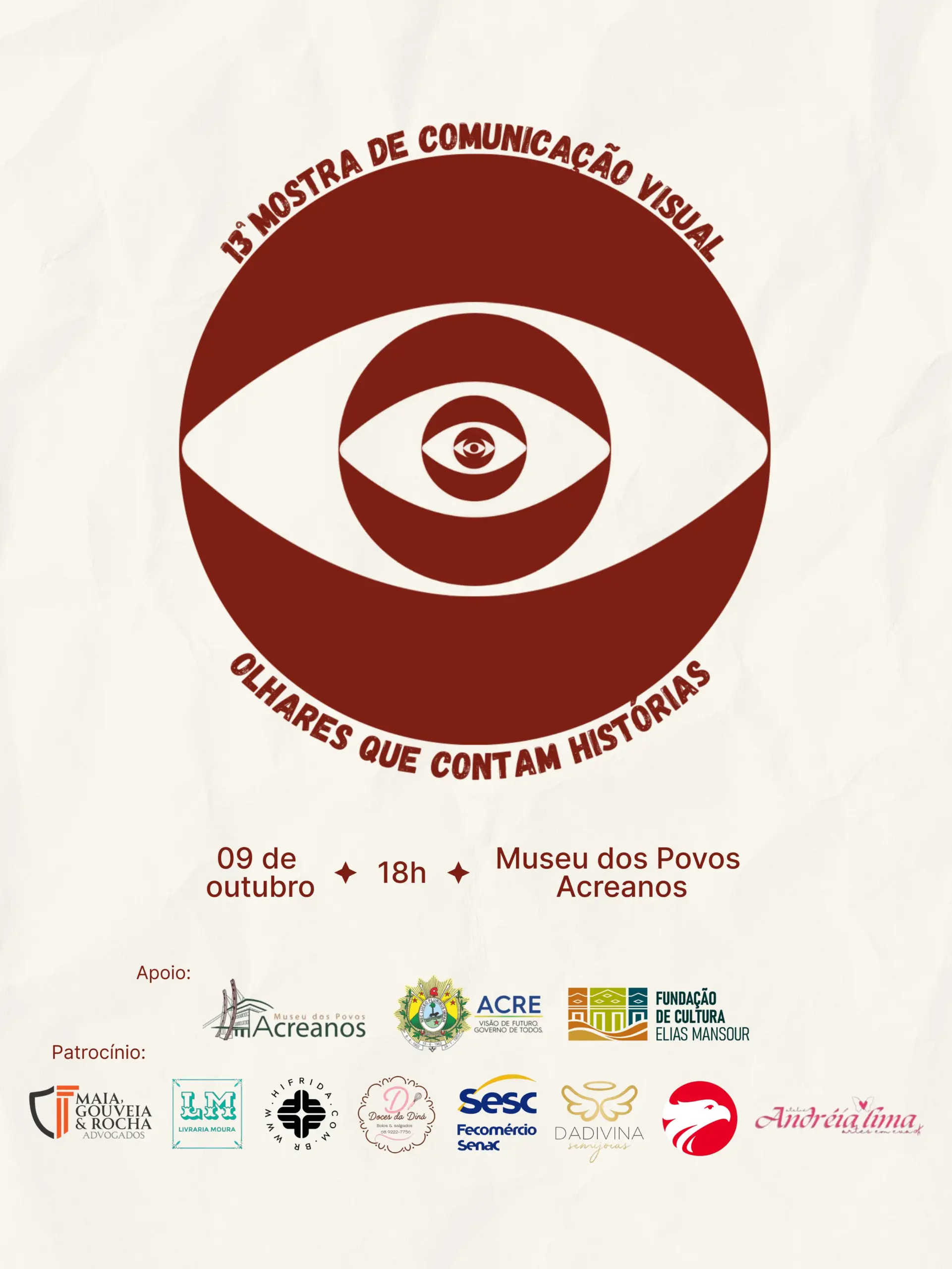 13ª Mostra de Comunicação Visual acontece em outubro no Museu dos Povos Acreanos