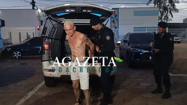 Detento monitorado por tornozeleira é preso com drogas após perseguição em Rio Branco