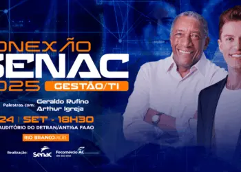 Geraldo Rufino e Arthur Igreja serão os palestrantes do evento