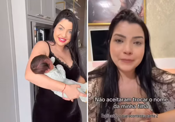 'Fiquei desesperada': mãe tenta mudar nome da filha recém-nascida, mas cartório nega