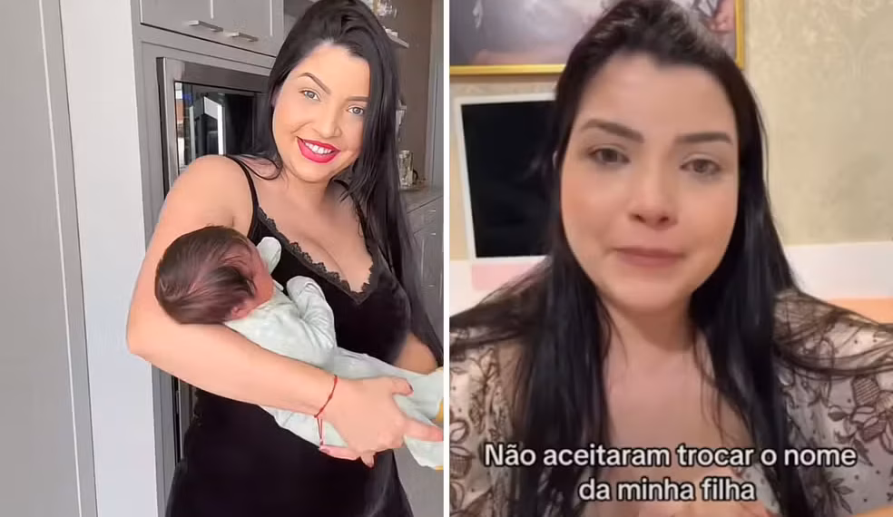 'Fiquei desesperada': mãe tenta mudar nome da filha recém-nascida, mas cartório nega