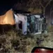 Pai, mãe e quatro filhos morrem em acidente com caminhão, carros e moto