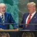 Na ONU, Lula fica frente a frente com Trump e diz que ataque ao judiciário do Brasil é 'inaceitável'
