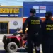 Homem com mandado de prisão em aberto sai algemado da ExpoSena