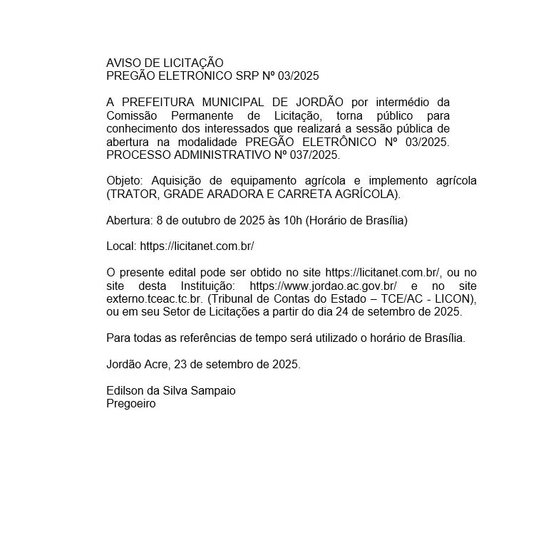 Editais