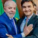 O presidente Lula e o ministro do Turismo, Celso Sabino, filiado ao União Brasil | Ricardo Stuckert/PR