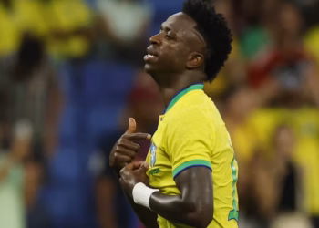 Vini Jr. — Foto: Albert Gea/Reuters