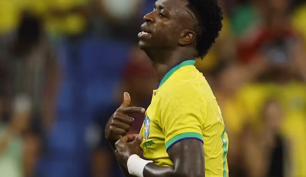 Vini Jr. — Foto: Albert Gea/Reuters