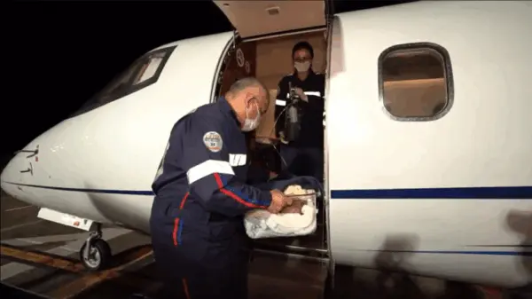 Bebê diagnosticado com cardiopatia grave é transferido do Acre para centro especializado em São Paulo