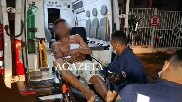 Operador de máquinas é esfaqueado após confusão em bar no interior do Acre