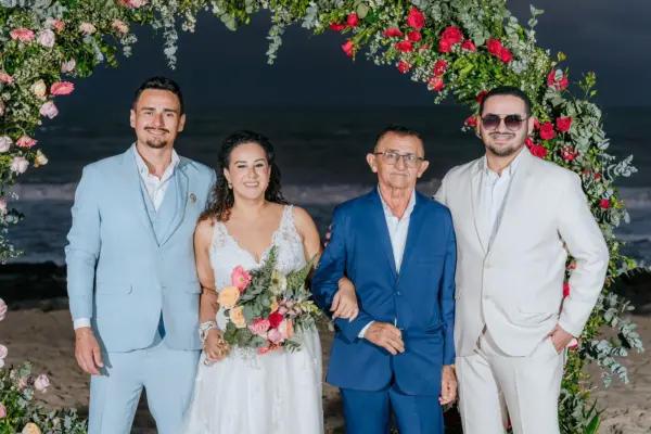 O Dia D de Ohana Aiache e Sam Monteiro em Pipa