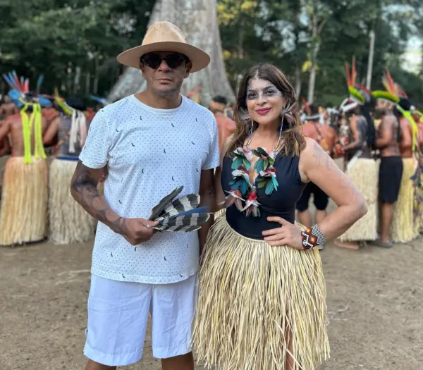 O Dia D de Ohana Aiache e Sam Monteiro em Pipa