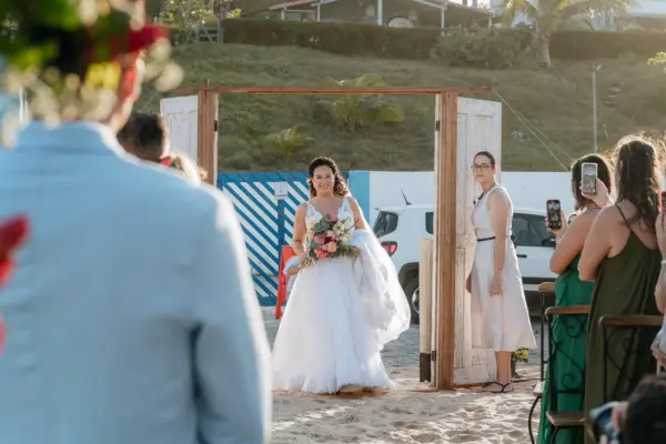 O Dia D de Ohana Aiache e Sam Monteiro em Pipa