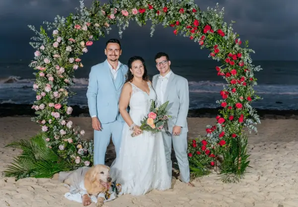 O Dia D de Ohana Aiache e Sam Monteiro em Pipa