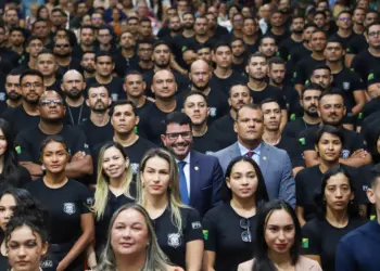 Foram empossados 170 policiais penais e 13 servidores administrativos (Foto: Dharcules Pinheiro)