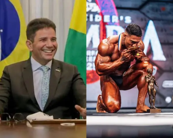 'É um orgulho imenso ver um acreano brilhar', diz Gladson sobre vitória inédita de Dino