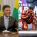 'É um orgulho imenso ver um acreano brilhar', diz Gladson sobre vitória inédita de Dino