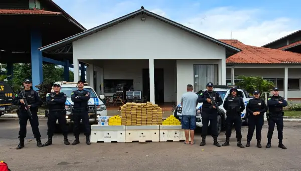 Homem é preso transportando mais de 150 quilos de drogas do Acre para Rondônia