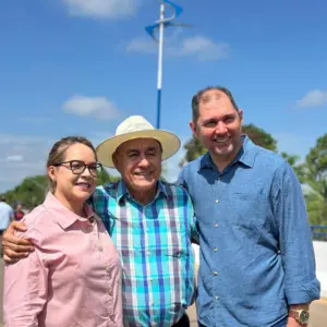 Prefeitura inaugura ponte de aço e concreto sobre o Igarapé Redenção, na Jarbas Passarinho 4 Prefeitura inaugura ponte de aço e concreto sobre o Igarapé Redenção, na Jarbas Passarinho