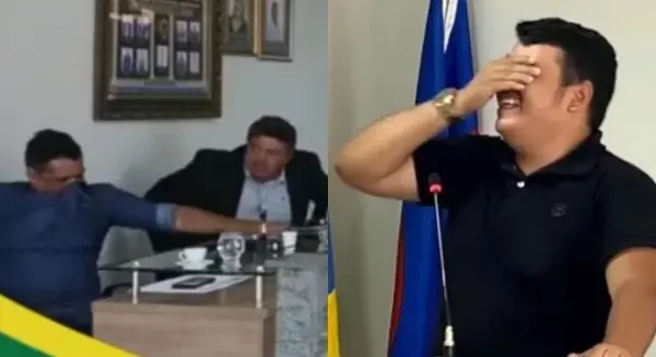 'Pum' interrompe sessão de Câmara Municipal em Pernambuco