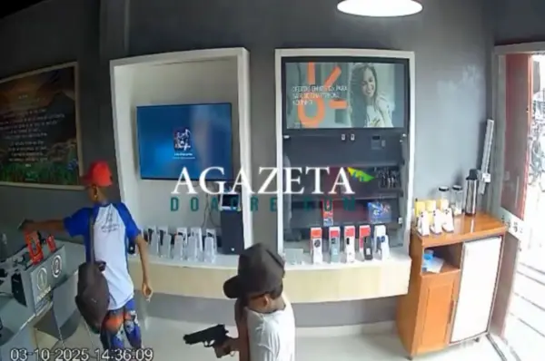 Criminosos fazem arrastão em lojas no interior do Acre; 190 estava fora do ar