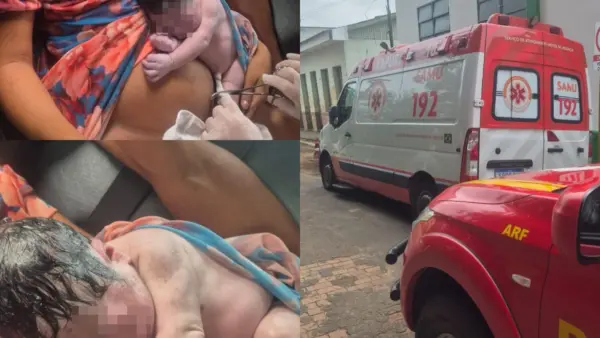 Bebê nasce dentro de viatura do Corpo de Bombeiros no Acre