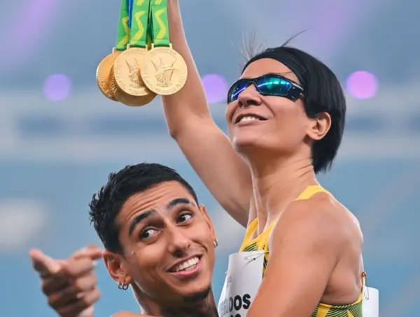 Acreana Jerusa Geber conquista ouro nos 200m T11 e se torna maior medalhista do Brasil em Mundiais