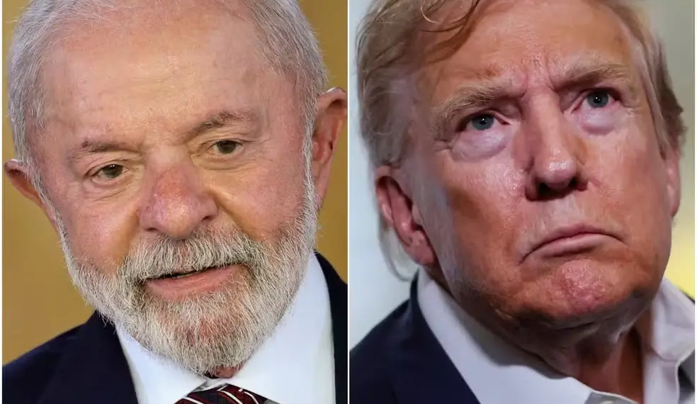 Lula e Trump — Foto: Adriano Machado/Reuters; Evelyn Hockstein/Reuters