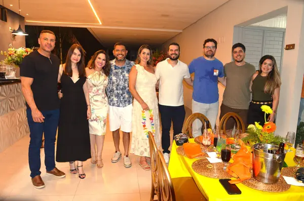 O promotor de Justiça Daisson Teles celebrou seus 50 anos em grande estilo