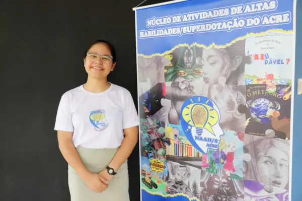 Acreana de 14 anos conquista 14 aprovações em vestibulares e conquista 1º lugar em concurso público municipal