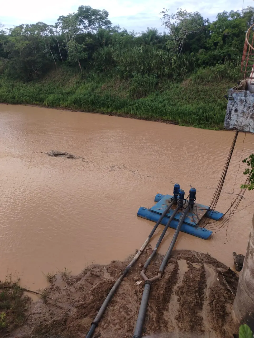 Saerb reduz temporariamente produção de água em Rio Branco devido turbidez