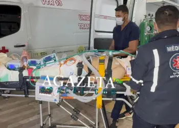 Adolescente ferido em acidente que matou um no Acre é transferido em estado gravíssimo para o PS da capital