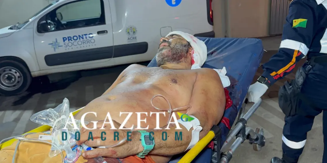 Discussão termina em briga com faca e dois homens feridos na Baixada da Sobral, em Rio Branco
