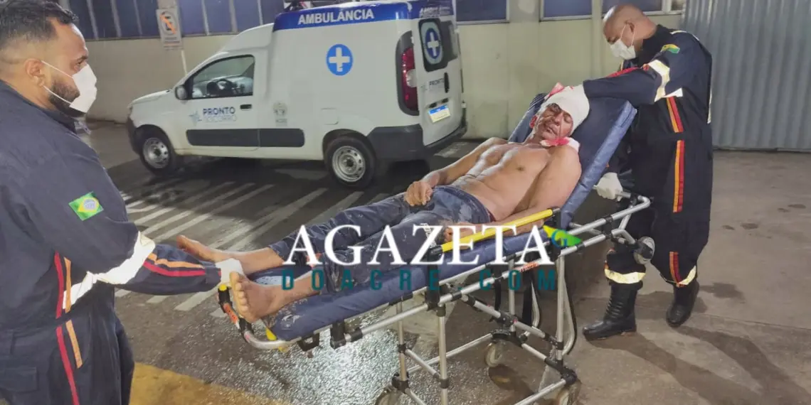 Homem é espancado com ripa após briga em bar no Calafate e levado ao PS de Rio Branco