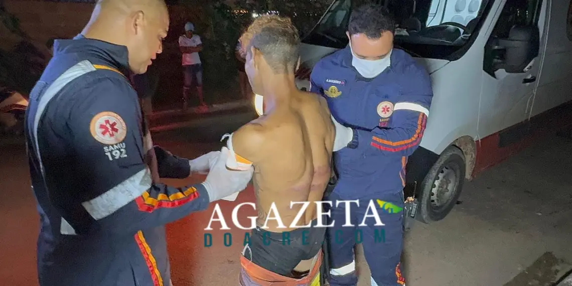 Homem é espancado após tentar trocar bicicleta furtada por droga em Rio Branco