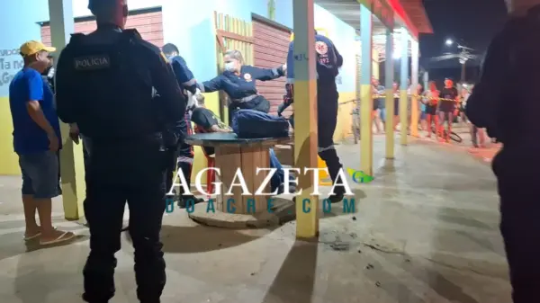 Homem é baleado na cabeça em bar no Segundo Distrito de Rio Branco