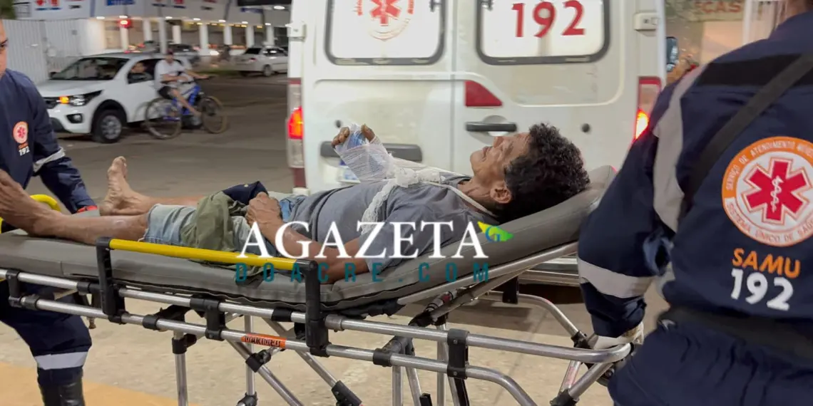 Homem em situação de rua é agredido com ripa enquanto procurava local para dormir em Rio Branco