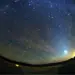 As Orionídeas não são a única chuva de meteoros causada pelo Cometa Halley: ele também é responsável pela Eta Aquáridas, chuva de meteoros anual que ocorre entre abril e maio — Foto: Brocken Inaglory/Wikimedia Commons