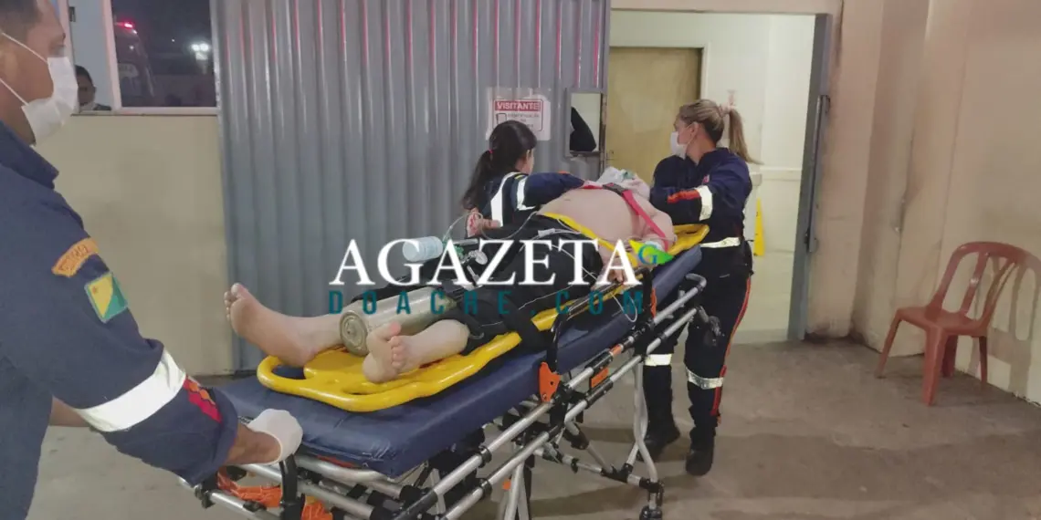 Idosa é atropelada por motocicleta e fica ferida em Rio Branco 1 Idosa é atropelada por motocicleta e fica ferida em Rio Branco