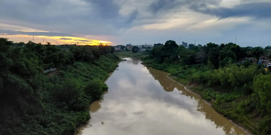 Mesmo sem chuvas significativas nas últimas 24h, Rio Acre sobe quase 30 cm na capital 1 Foto: Leandro Chaves