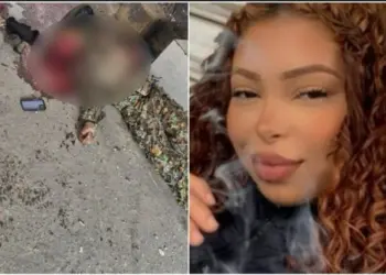 Penélope, conhecida pelos apelidos “Japinha” e “musa do crime”, foi uma das mortas na operação — Foto: Reprodução