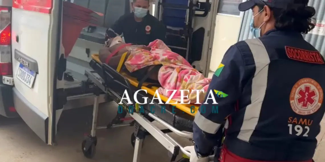 Homem é agredido com ripa por três homens no Ramal Linha 1, em Porto Acre 1 Homem é agredido com ripa por três homens no Ramal Linha 1, em Porto Acre