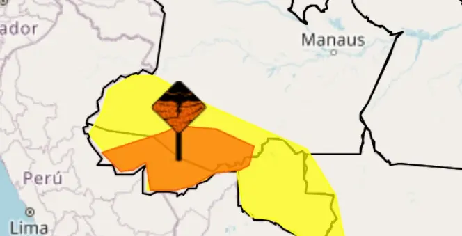 Acre está sob alertas de chuvas fortes e ventos de até 100 quilômetros por hora 2 Acre está sob alertas de chuvas fortes e ventos de até 100 quilômetros por hora