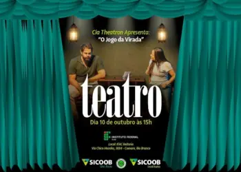 Espetáculo “O Jogo da Virada” será encenado no auditório do Ifac