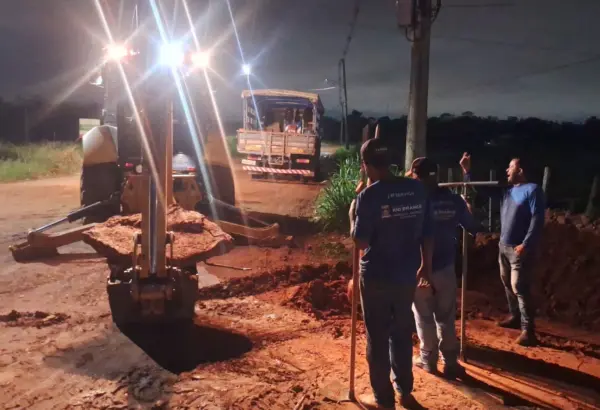 Quebra de adutora deixa bairros do 2º Distrito com abastecimento de água reduzido em Rio Branco