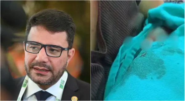 Gladson lamenta morte do bebê que chorou durante enterro e reforça apuração do caso 1 Gladson lamenta morte do bebê que chorou durante enterro e reforça apuração do caso